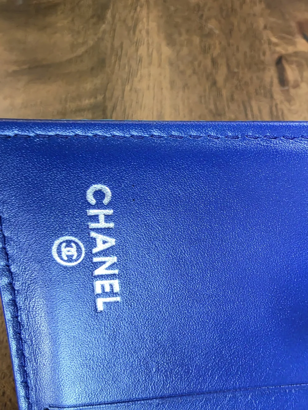 Chanel Turquoise Caviar Leather Small Wallet